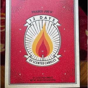 Trader Joe’s 12 holiday candles set